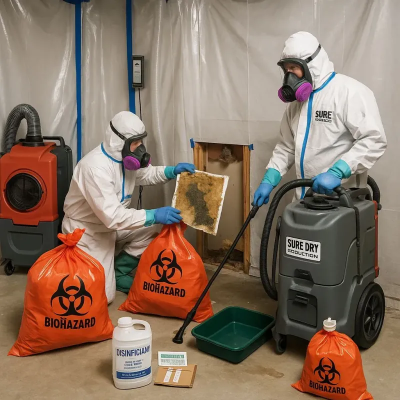 Contaminated Water Handling Protocols process in Cavalier County, ND